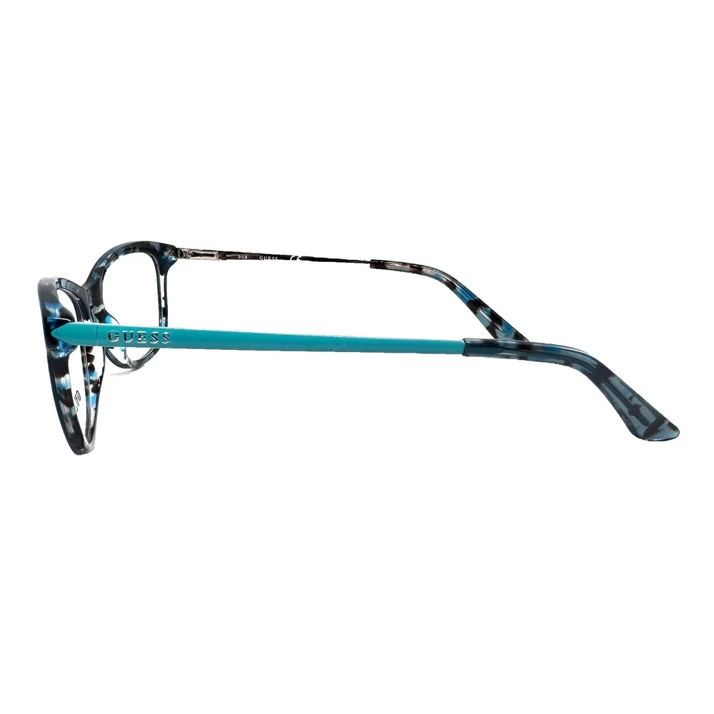 GUESS GU2681 089 BLUE TORTOISE EYEGLASSES FRAMES 51-16-140 AUTHENTIC WOMENS